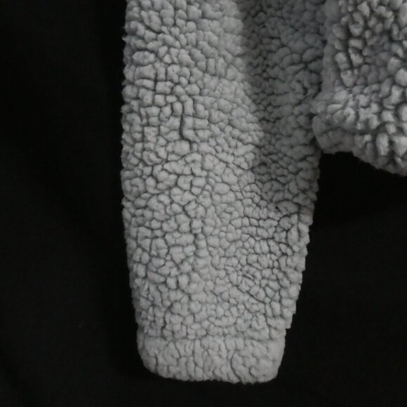 GARAGE | xs - extra small | Light Blue Lightweight Teddy - Sherpa Jacket - Picture 7 of 15